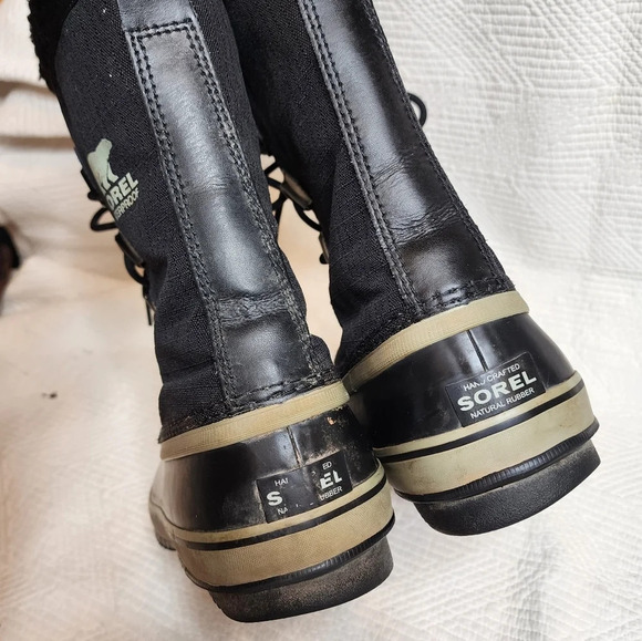 SOREL Men's 1964 Pac Nylon Waterproof Insulated Black Winter Boots Size 14 - Picture 15 of 16